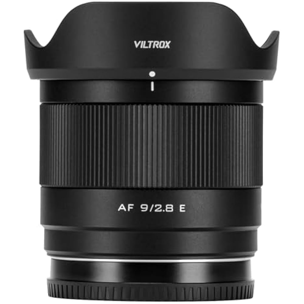 VILTROX AF 9mm F2.8 E Lens Compatible with Sony E Mount Ultra Wide Angle APS-C Size Interchangeab...