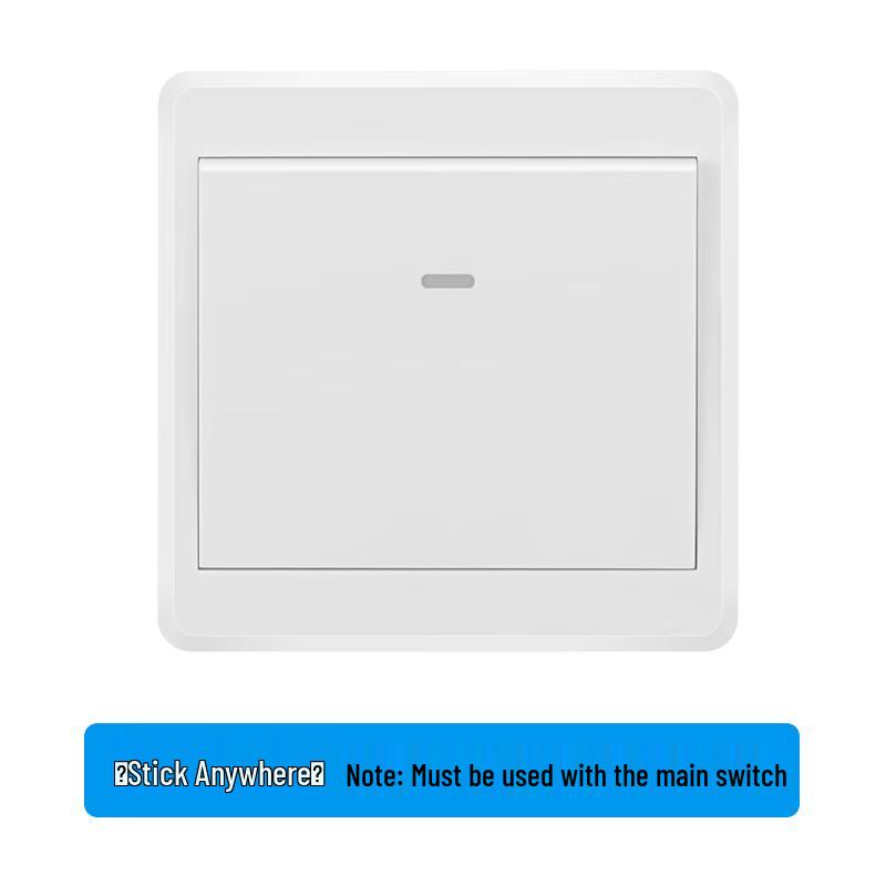 Wireless No-Wiring Remote Light Switch Panel