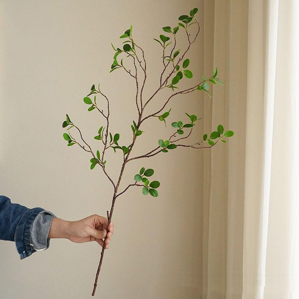 Realistic Artificial Milan Branches Real Touch Fake Plants  Home Living Room Decor