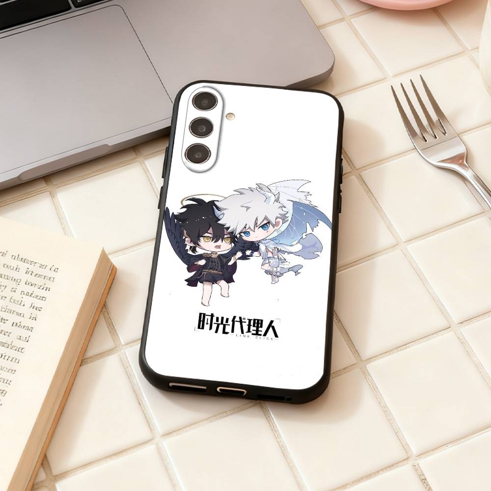 

L-Link Clicks wallpaper phone Case For Samsung Galaxy A73,A72,A71,A70,A53,A52,A51,Others Soft Black Shell Samsung a52