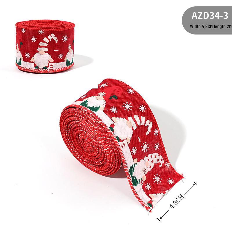 New Satin Christmas Ribbon for Tree Decorations and Bows