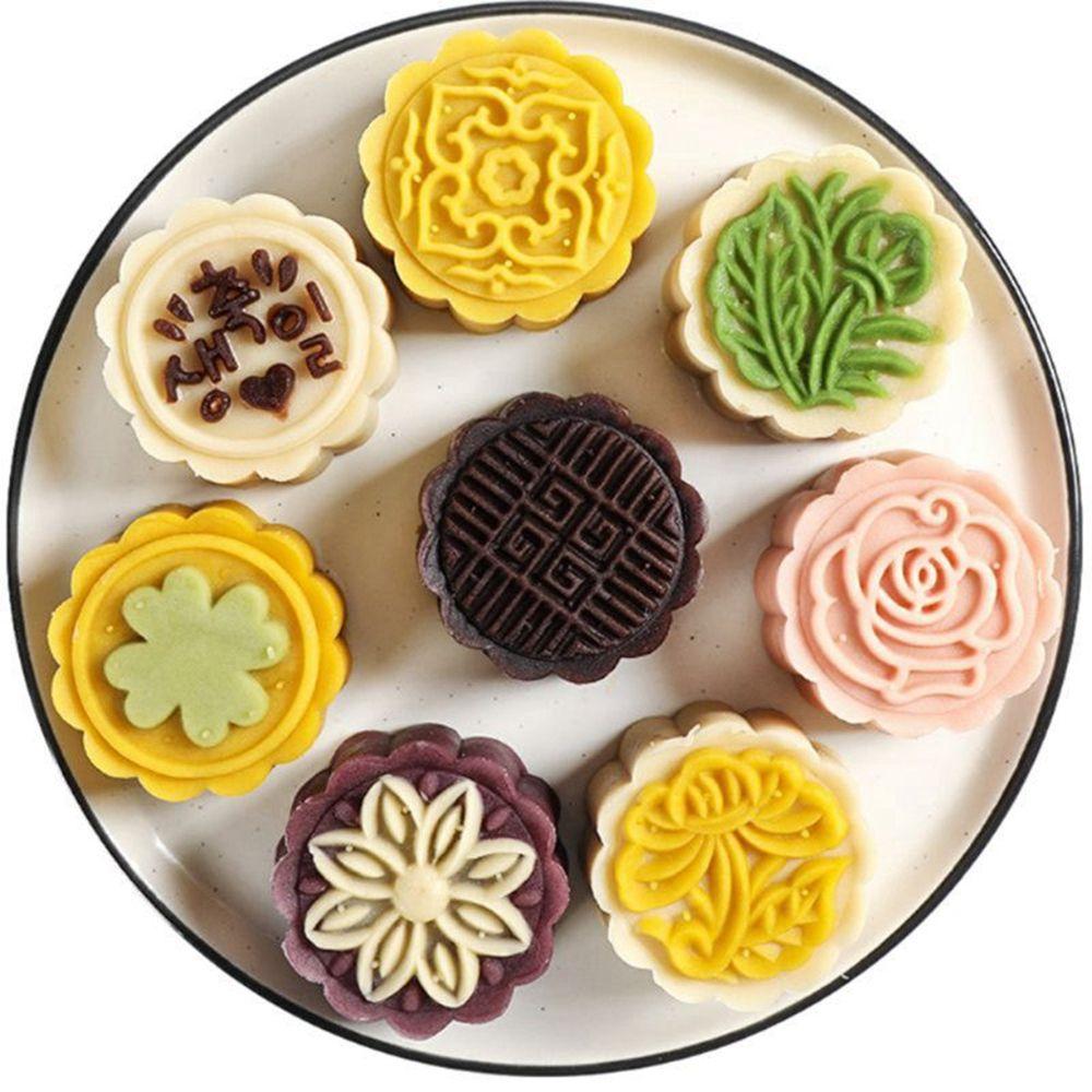 Decoration Mid-Autumn Festival Pastry Tool Moon Cake Mold Cookie Stamps Cookie Press Cake Plungers