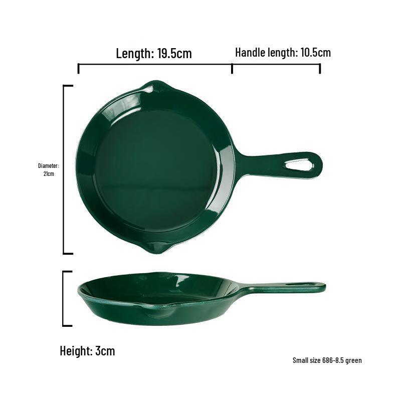 Heerli Commercial Melamine Plate with Handle