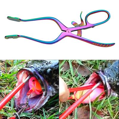 Fish Hook Remover Fishing Mouth Opener Easy To Use Dehooker Jaw Spreader