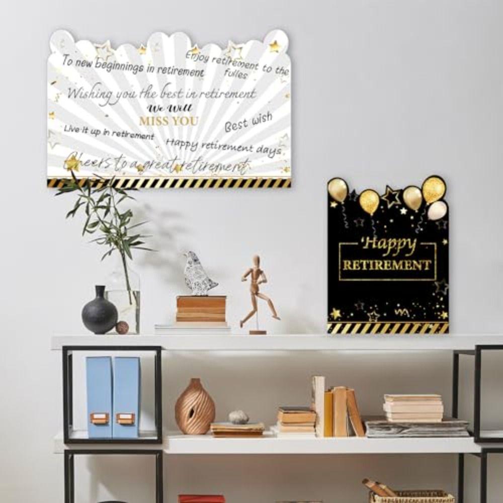 Versatile Extra Large Greeting Card Creative Giant Guest Book Jumbo Retirement Card  Retirement