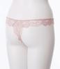 Peach John Miracle Song Light Soft Gentle on the Show Through Clothing T-Back, Pink, M/L, All-Lace, Fit, Skin, Doesn't