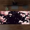 Cherry Blossoms Large Gaming Mousepad Laptop Accessory Office Rug Carpet Desk Decorating Xxl Mouse Mat Pc Decor Desk Mat Large