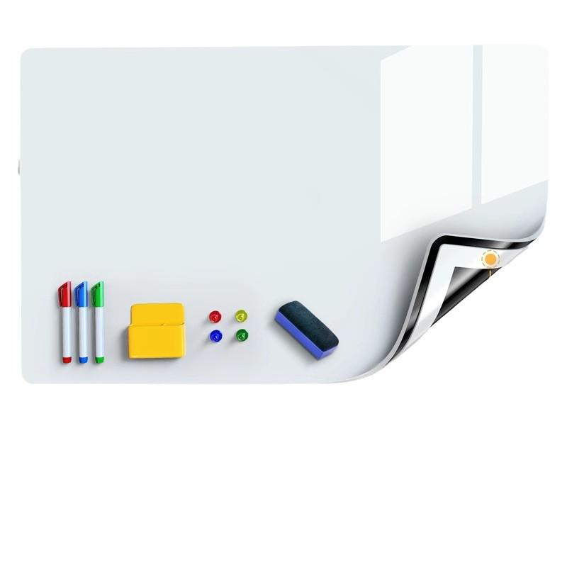 Removable Magnetic Whiteboard Sticker for Office and Kids - No Wall Damage, Suitable for Home or Glass Surfaces