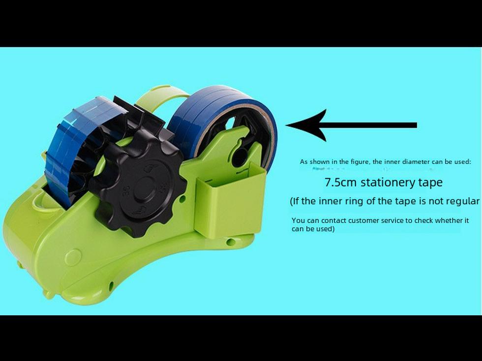 Automatic Multifunctional Tape Dispenser: Plastic Roller Cutter for Sealing and Stationery Tape