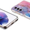 Marble Clear Silicone Phone Case For Samsung Galaxy S23 S22 5G S20 Ultra S21 FE 5G S10E S9 S8 S10 Plus Soft Shockproof Cover