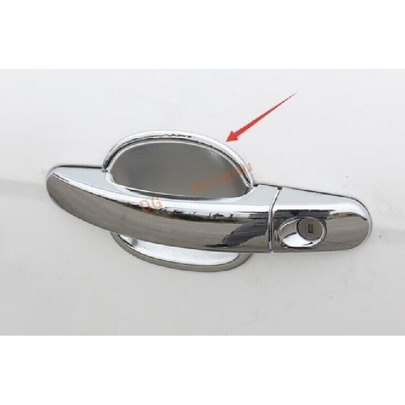2013-2019 Side Door Bowl Cover Trim Chrome Exterior For Ford Escape Kuga