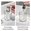 Hands Foaming Soap Dispenser Press-type Bathroom Liquid Soap Bottle Refillable Dish Soap Container Light Luxury Hand Washer