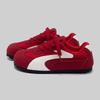 Versatile Red Dexun Shoes Women's 2025 New Summer Mesh Breathable Women's Shoes Popular Flat Baseplate Shoes Women's Models