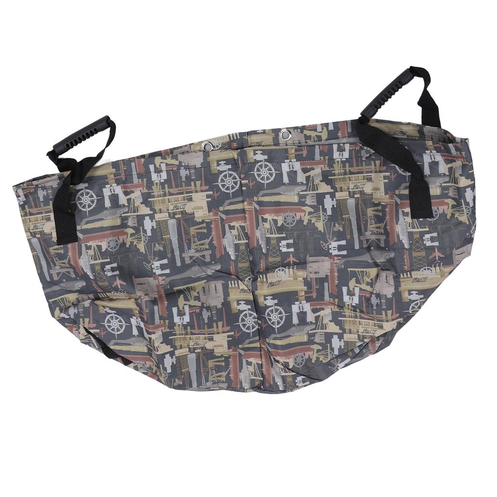 Garden Waste Bag Reusable Large Capacity Foldable Waterproof Dust Proof Lf Trash Container Bag for Yard Lawn