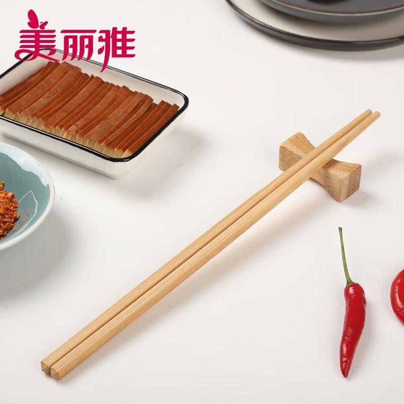 Meiliya Natural Bamboo Chopsticks Set