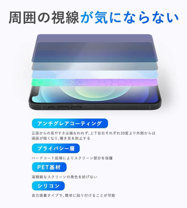Miyabix Teclast P40HD Privacy Screen OverLay Secret 360° Protector, Low-Reflection,