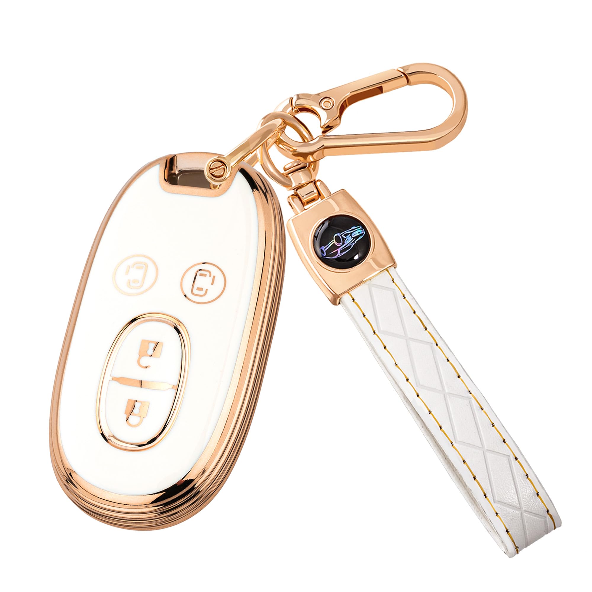 

[Unhoke] Wagon R Key Case, Sliding Both Sides, MR Wagon, Smart Key Cover, Alto золотий