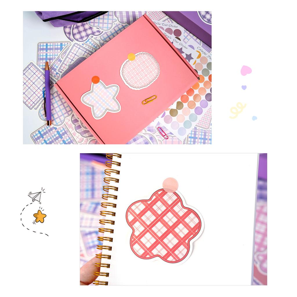 DIY Journal Kit Planner Notebbok Scrapbook & Diary Supplies Set Fun Cute Art & Crafts Stuff