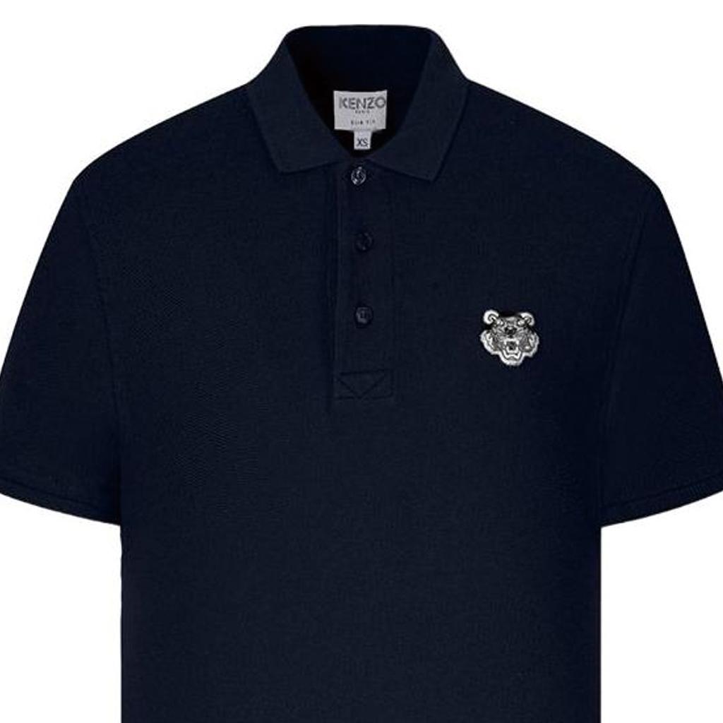 KENZO Polo Shirt Men's Marine Blue PF665PO0014BA-77