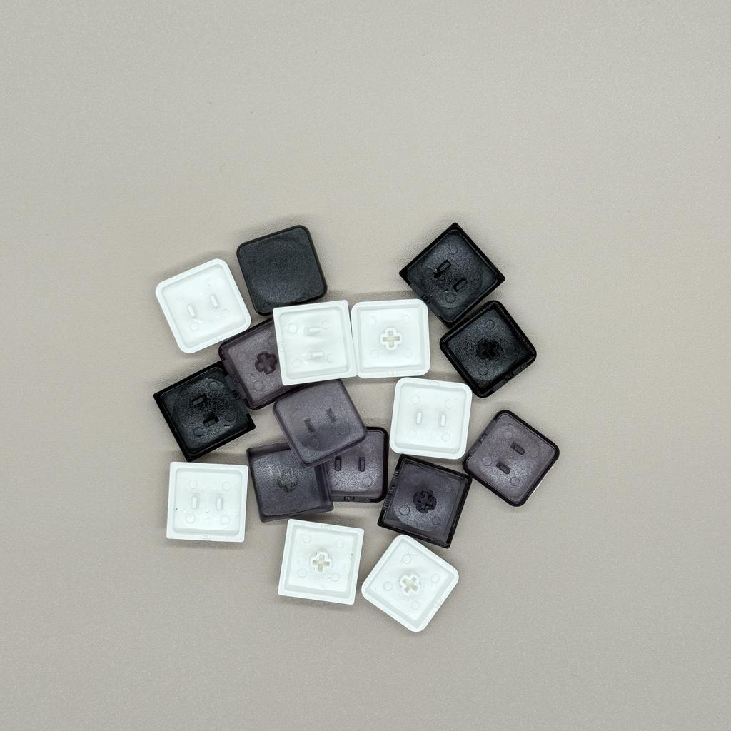 20PC CHOC V1 V2 Low Profile Keycap Low Axis Mechanical Keyboard Thin Type Keycap Pig Nose Kailh1350/ Cross Kailh1353 Switch