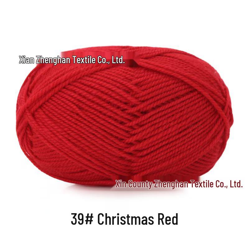 Snowy Velvet 3-Ply Medium Thick Yarn Kit: Knitting Needles, Scarf, Sweater, Baby Yarn, Crochet, DIY Material.