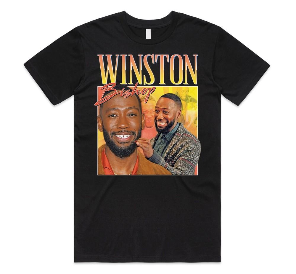 

Winston Bishop Homage T-shirt Tee Funny TV Show Icon Comedy Girl Retro Gift S