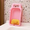 Plastic Integrated Laundry Board Anti-slip Integrated Washbasin Clothes Washboard  Home Use Laundry