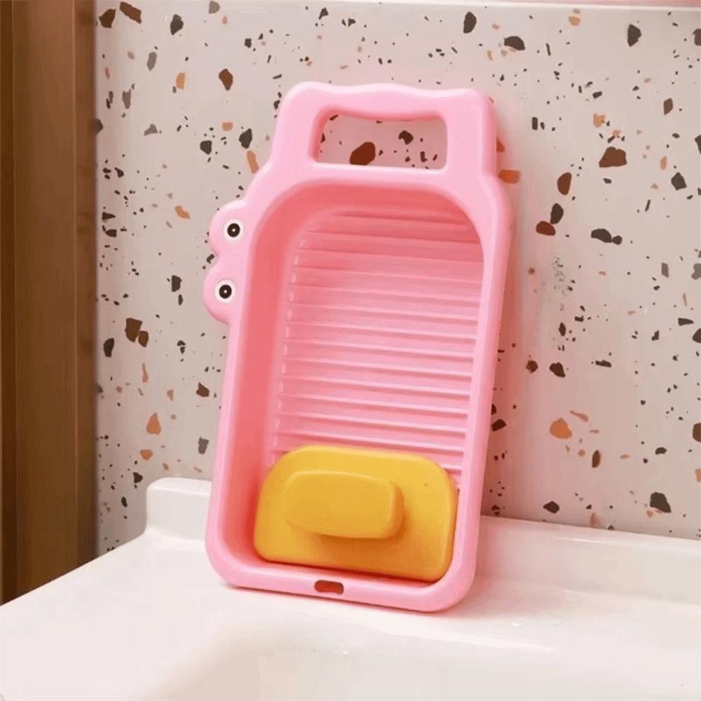 Plastic Integrated Laundry Board Anti-slip Integrated Washbasin Clothes Washboard  Home Use Laundry