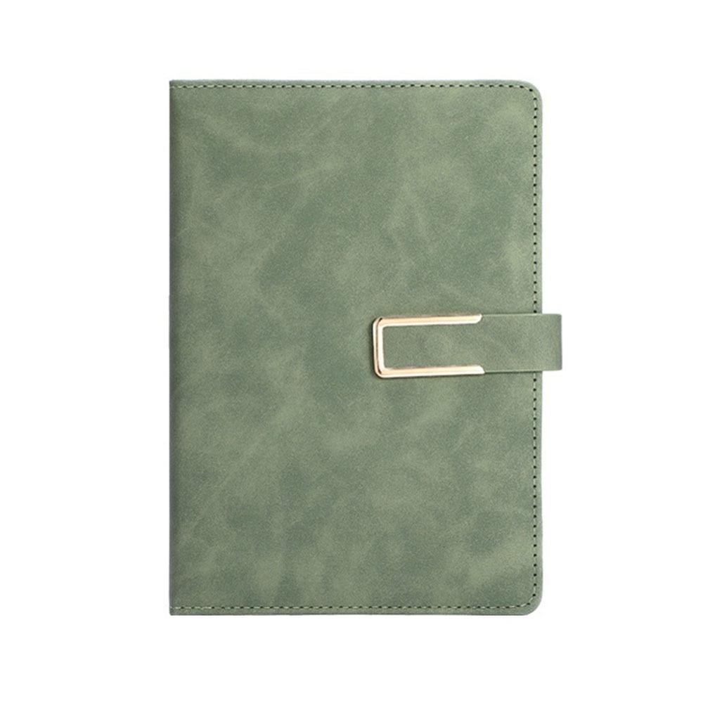 Soft Cover Leather Notebook Horizontal Line Loose-Leaf Book Vintage A5 Notebook