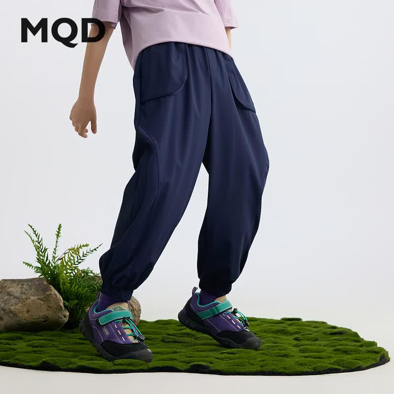 MQD Boys' Summer Academy Style Sport Jogger Pants