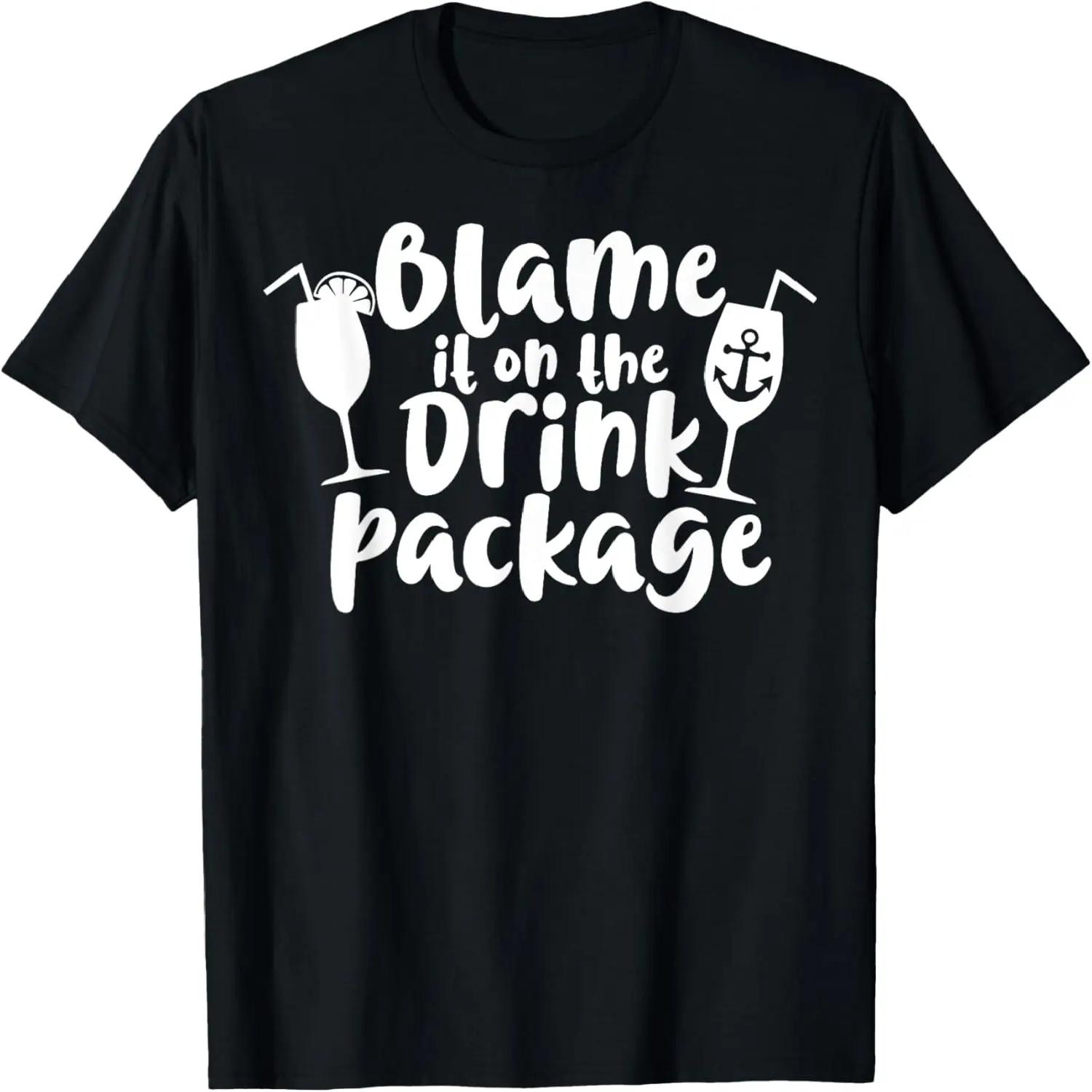 Blame It On The Drink Package T-Shirt S
