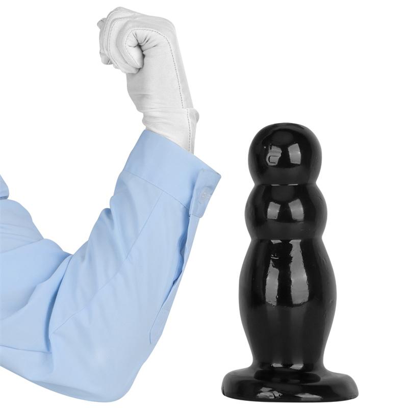 9cm Black Bella Anal Plug Giant Penis Anal Plug Fisting Supplies Extra Large Extra Large Extra Thick Adult Supplies