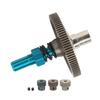 91T Slipper Gear Set Differential Upgrade Parts Metal Gear Assembly for Arrma Senton 110 RC Cars