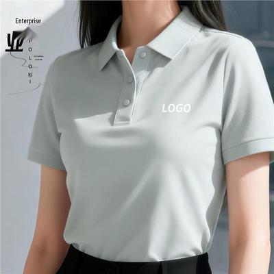 Premium Polo Shirt with Logo - Short Sleeve Business Workwear for Summer
