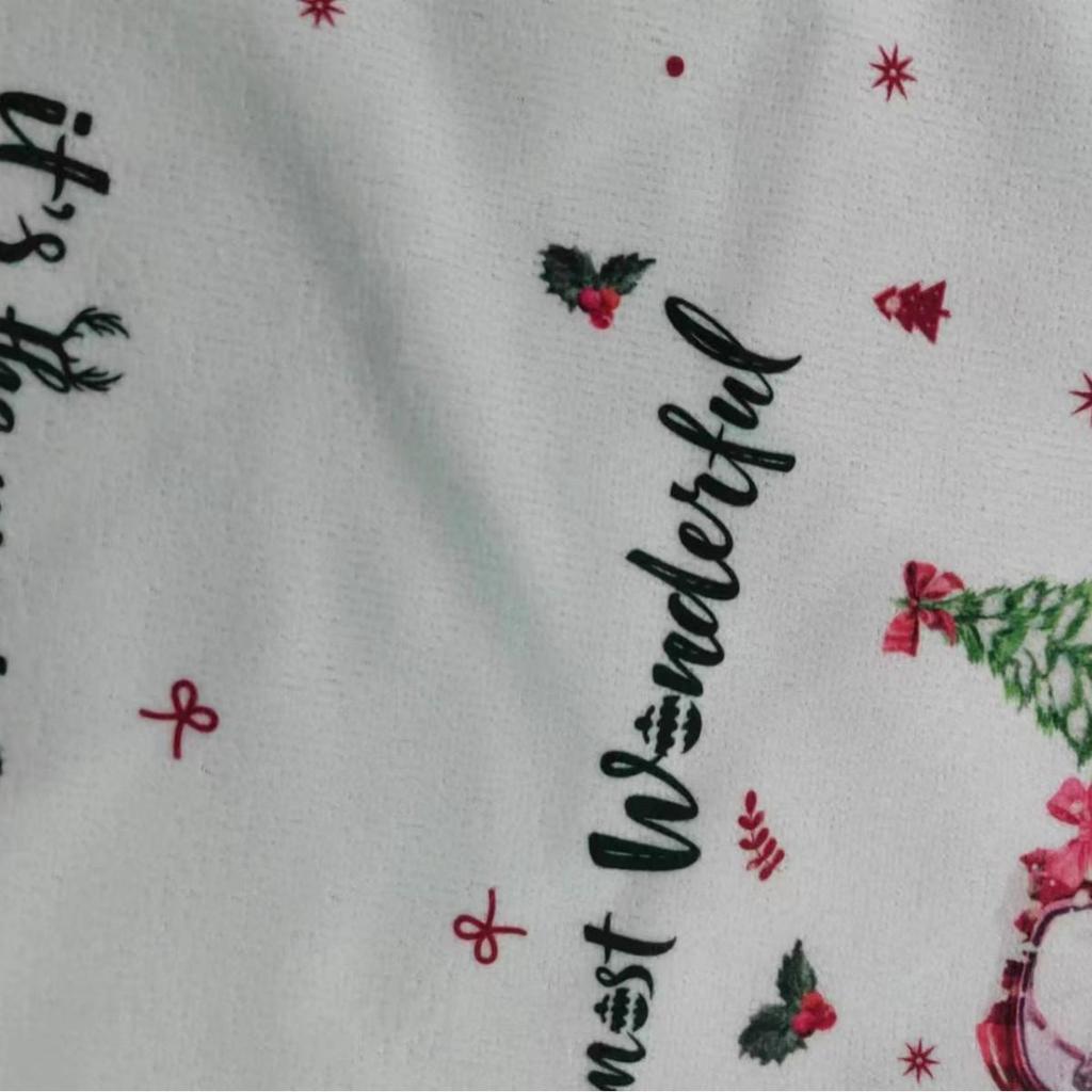 Digital Print Tea Towel Customization for Holidays: Christmas, Independence Day, Easter
