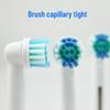 8pcs/12pcs Toothbrush Head Soft Hair Ultrasonic Whitening Electric Replace Oral Cleaning Home Supplies