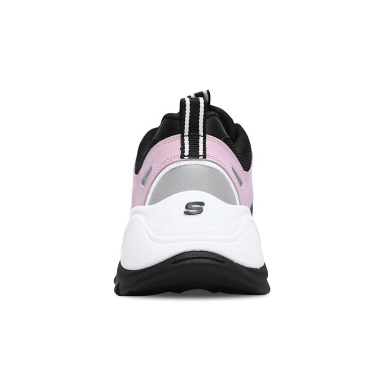 Skechers Kozmiks Fashion Comfortable Low-Top Dad Shoes Women sneaker White Pink 88888327-PKBK