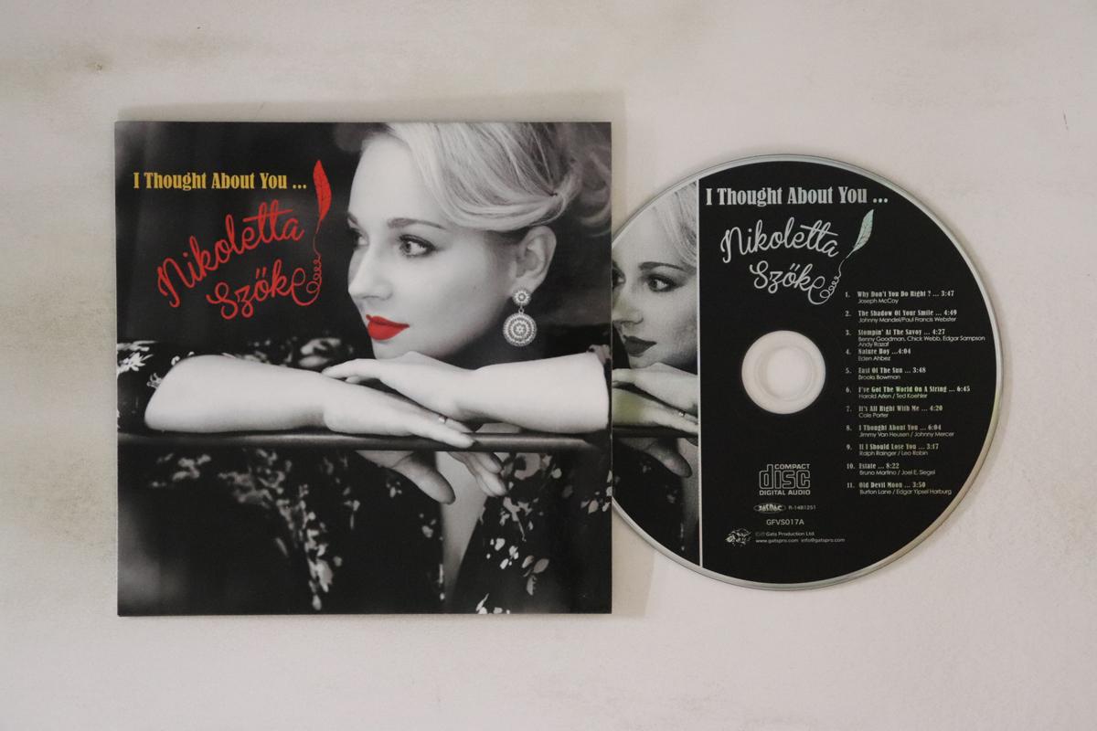 

CD NIKOLETTA SZOKE - I Thought About You GFVS17A GATS PRODUCTION 2014 Japan Jazz Used