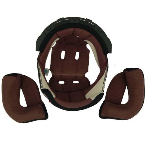 YAMAHA Motor Co., Ltd. Zenith Inner Kit for YJ-14 (Size M) with Red Cheek Pad Snap Buttons (Product Code: 90791-49B83)