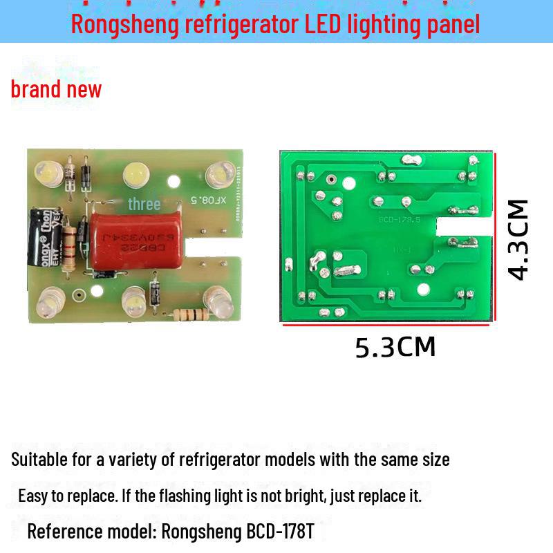 LED Light Strips and Bulbs for Refrigerators and Freezers