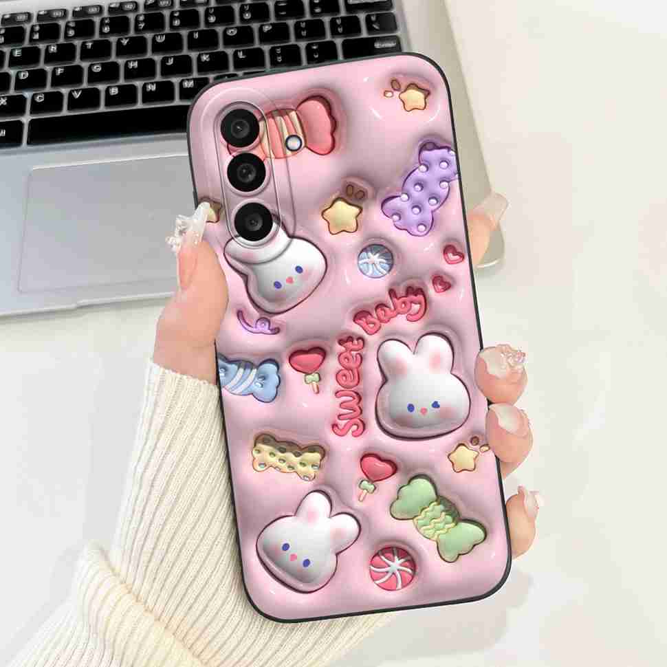 For Samsung Galaxy M56 5G Case SM-M566B/DS Popular Cute Cartoon Print Soft Silicone Cover For Samsung M56 M 56 6.73" Phone Shell