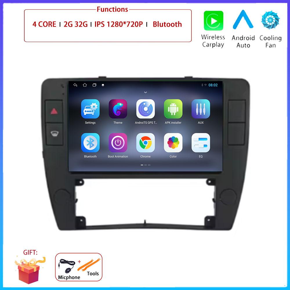 4G Android OS Carplay Auto For Volkswagen Passat B5 2000 - 2005 Car Radio Navigation GPS Multimedia Video Player AMI QLED Screen