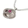 no brand  Necklace K18 white gold Women