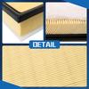 CA10835 Engine Air Filter Compatible With 2010-2024 Toyota 4Runner, 2010-2014 Toyota FJ Cruiser, 2010- Lexus GX460, 17801-38050, 1780138051