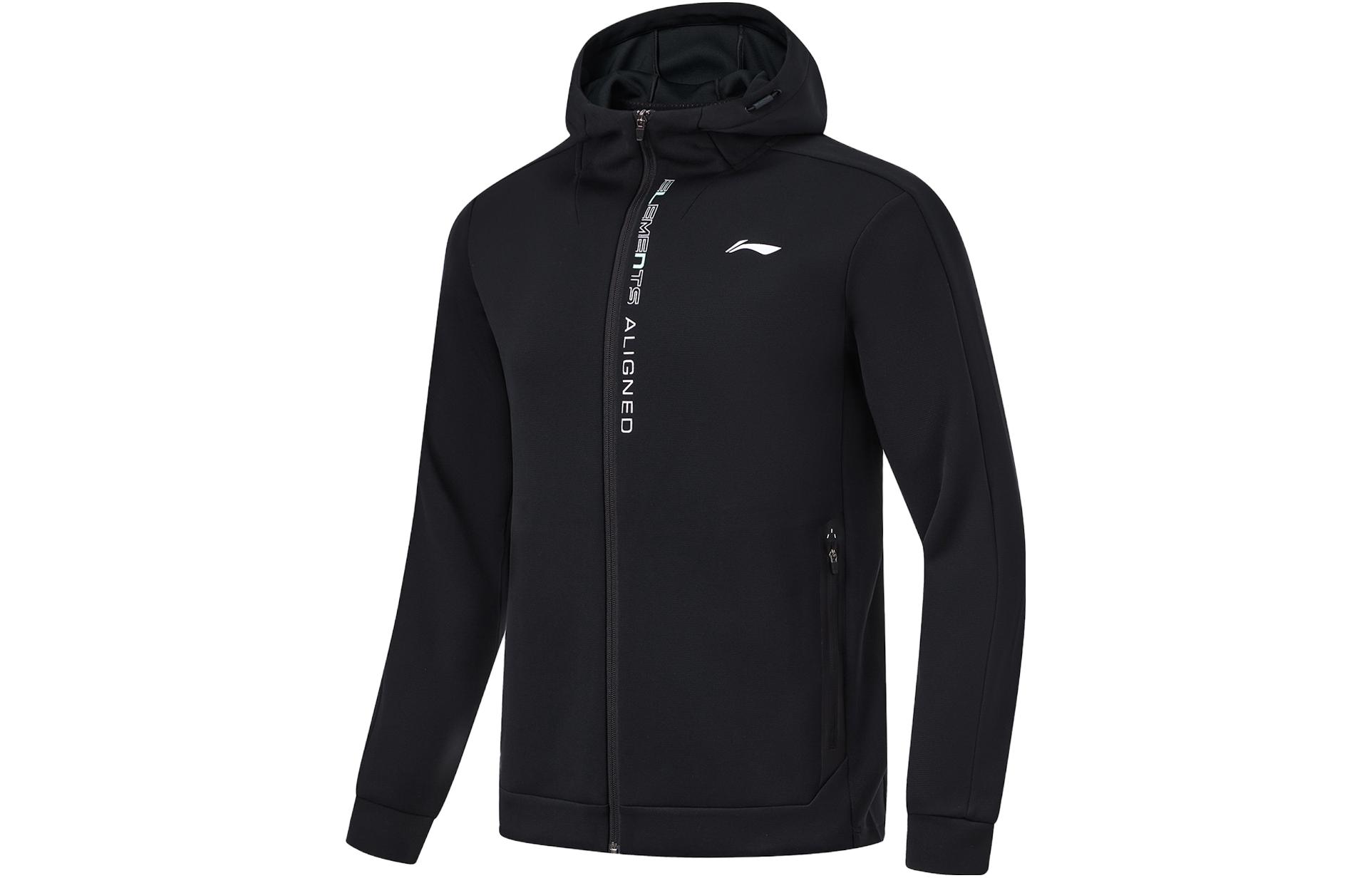 Свитшот мужской Li Ning Fitness Series Черный AWDU067-1 XL
