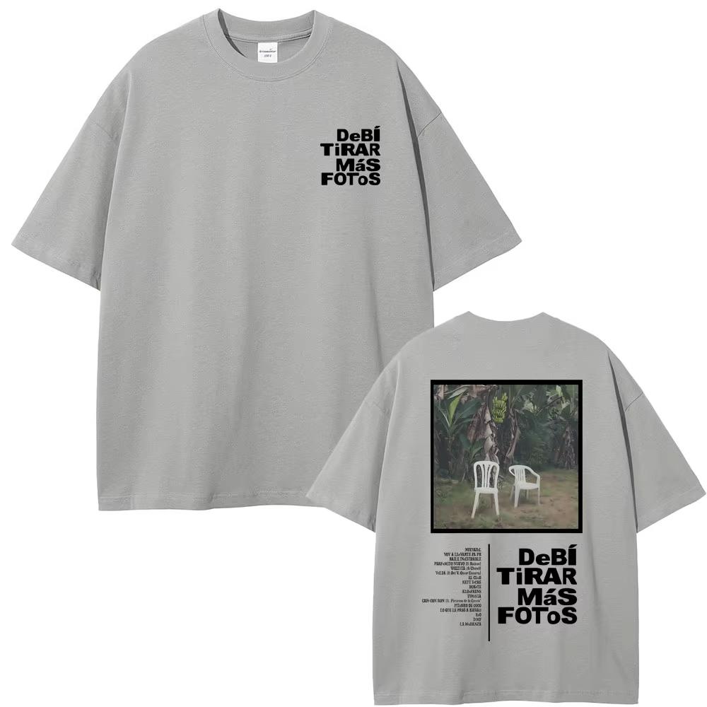 

Rap Bad Bunny DeBi TiRAR MaS FOToS DTMF Graphic T-shirt Men s Oversized Streetwear Men Women Vintage T Shirt 3XL