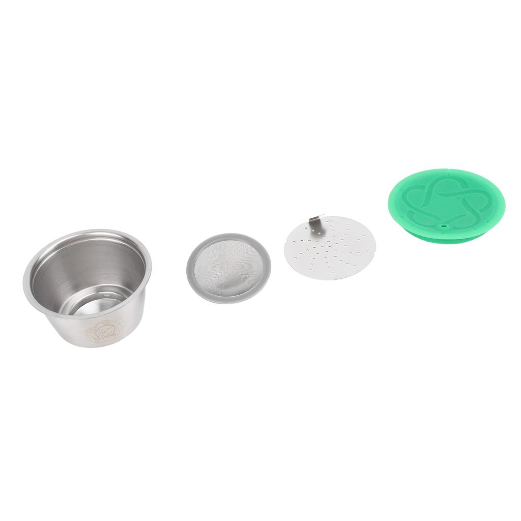 Reusable Coffee Capsule Easy To Use SUS Stainless Steel Refillable Coffee Pod for Coffee Making