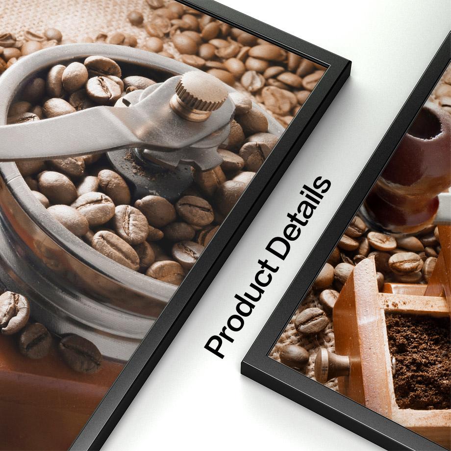 Coffee Bean Cup Chocolate Cake Dessert Shop Wall Art Canvas Painting Posters And Prints Hotel Cafe Picture Restaurant Room Decor