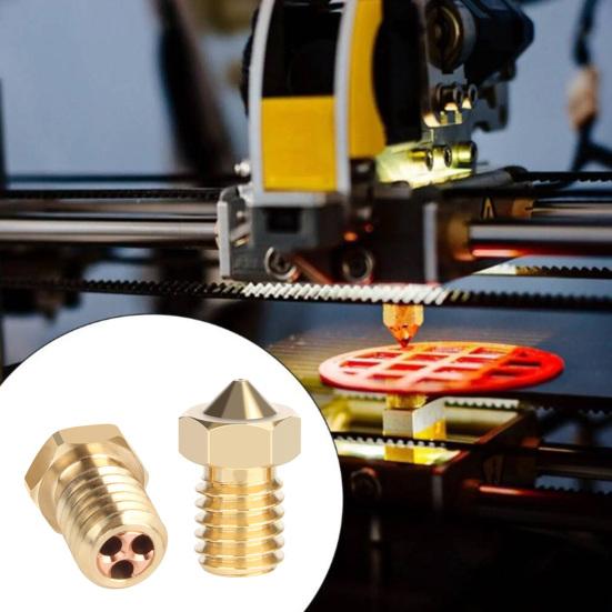 Hot-End-Dreiaugen-Sprühdüse Hohe Haltbarkeit Einfach zu installierende Universal-Hochdurchflussdüse 3D-Druckerzubehör