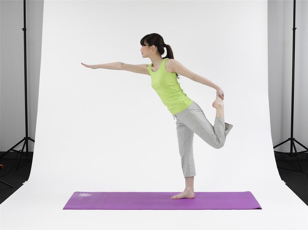 ALINCO Yoga 6mm FYG606V Mat, Thick, Violet,